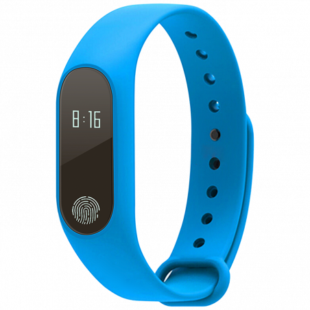 MeanIT SAT pametni, Fitness,  OLED, vodootporan, plavi - M6 plavi