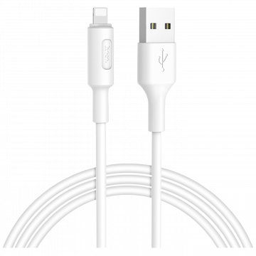 hoco. USB kabl za iPhone, Lightning kabl, 1 met., 2 A, bijela - X25 Soarer Lightning, White