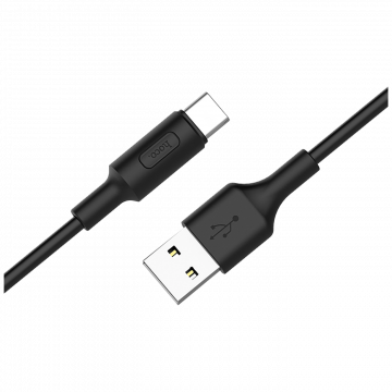 hoco. USB kabl za smartphone, USB type C kabl, 1 met., 2 A, crna - X25 Soarer USB type C, Black
