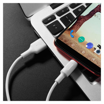 hoco. USB kabl za smartphone, USB type C kabl, 1 met, 2 A,bijela - X25 Soarer USB type C, White