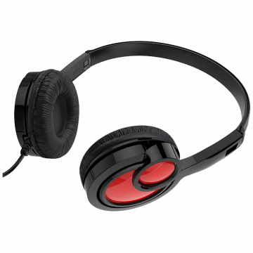hoco. Slušalice sa mikrofonom, 3.5 mm, dužina kabela 1.5 met, crna - W17 Delightful Headphones MIC BK