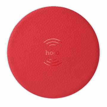 hoco. Punjač bežični, univerzalni, za smartphone, 5 W, crvena - CW14 Wireless charger, RD
