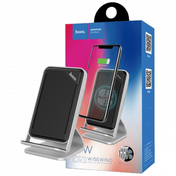 hoco. Punjač kućni, bežični, docking station, 10 W - CW11 Wisewind Wireless QC