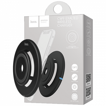 hoco. Punjač bežični, univerzalni, za smartphone, 5 W - CW9 Exalted Wireless charger
