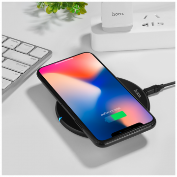 hoco. Punjač bežični, univerzalni, za smartphone, 5 W - CW9 Exalted Wireless charger
