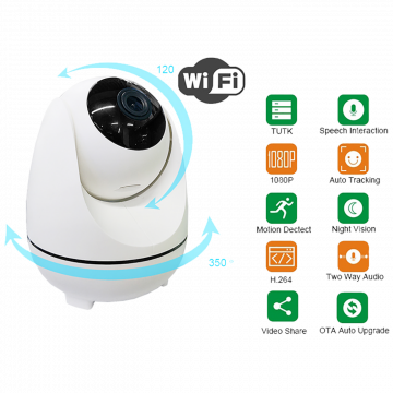 MKC Kamera za video nadzor, 2Mpixel, PTZ,  WiFi - SMART EYE 3.0
