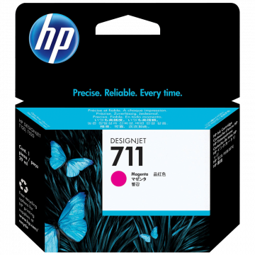 HP Tinta 711 ( CZ131A ), 29ml, magenta