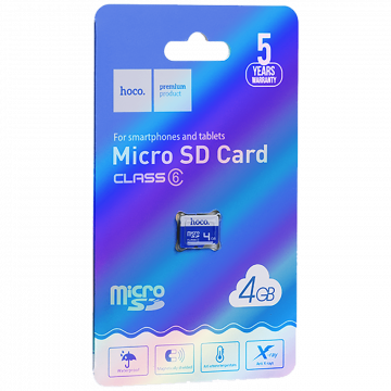 hoco. Micro SD kartica, 4GB, class 6 - MicroSD 4GB Class6 (90359)