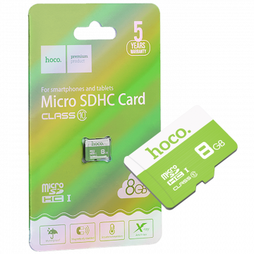 hoco. Micro SD kartica, 8GB, class 10 - MicroSD 8GB Class10 (85799)