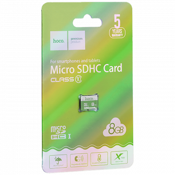 hoco. Micro SD kartica, 8GB, class 10 - MicroSD 8GB Class10 (85799)