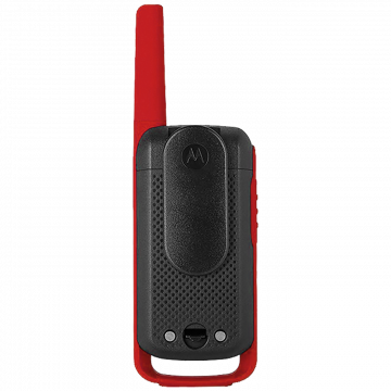 Motorola Walkie Talkie, domet 8 km, 16 kanala, crvena - TLKR T62 RD