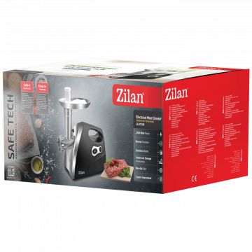 Zilan Mašina za mljevenje mesa, snaga 1200 W, crna - ZLN7599