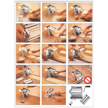 Floria Aparat za tjesteninu, INOX - ZLN1129