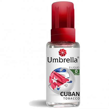 Umbrella Tekućina za e-cigarete, Cuban Tobacco 30ml, 9mg - UMB30ml Cuban 9 mg