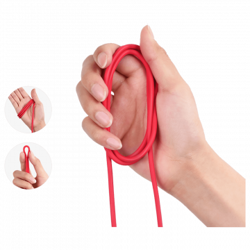 hoco. USB kabl za smartphone,silikonski,1.2 met,2 A, crno/crvena - X21 Silicone Micro USB, Black/Red