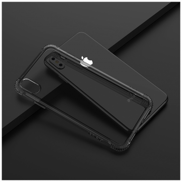 hoco. Maska za iPhone X / XS, crna - Armor series Case iPhone X/XS