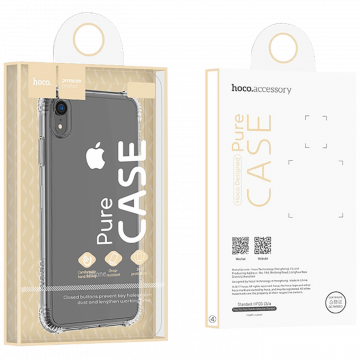 hoco. Maska za iPhone XR, transparent - Armor series Case iPhone XR