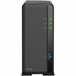 Synology DS124 NAS 1-Bay, 4-core 1.7 GHz | Giga Informatika