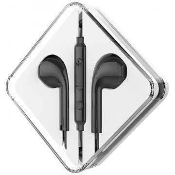 hoco. Slušalice sa mikrofonom, 3.5 mm, dužina kabela 1.2 met, crna - M55 Memory sound Black