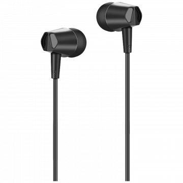 hoco. Slušalice sa mikrofonom, 3.5 mm, dužina kabela 1.2 met, crna - M34 Honor Black