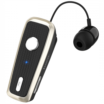 hoco. Slušalica bežična sa mikrofonom, Bluetooth, 90 mAh, 5 h - E38 Business Black