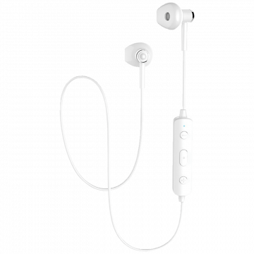 hoco. Slušalice bežična, sport, Bluetooth, 80 mAh, 3.5 h, bijela - ES21 Wonderful sports White