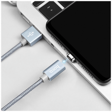hoco. USB kabl za iPhone, metal magnetic, Lightning, 2.0 A - U40A Magnetic Lightning