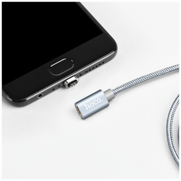 hoco. USB kabl za smartphone, metal magnetic, micro USB, 2.0 A - U40A Magnetic microUSB