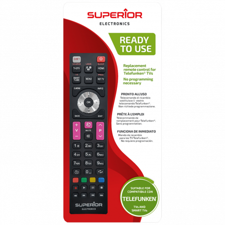 Superior Daljinski upravljač za Telefunken TV prijemnike - RC TELEFUNKEN