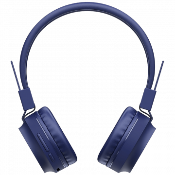 hoco. Slušalice bežične/žične, Bluetooth, 8h rada, mikrofon - W25 Promise Plave