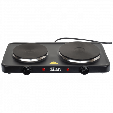 Zilan Električno kuhalo, 2 ploče - 15.5/18.5 cm, 2500 W, crna - ZLN2181 OLD