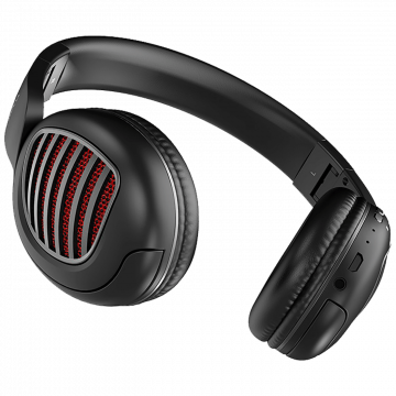 hoco. Slušalice bežične / žične, Bluetooth, mikrofon, 8h rada - W23 Brilliant Black