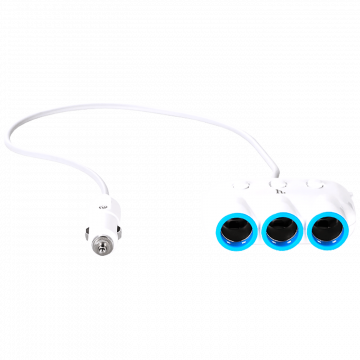hoco. Auto punjač / razdjeljnik za smartphone, 2 x USB, 5V / 3.1 A - C1