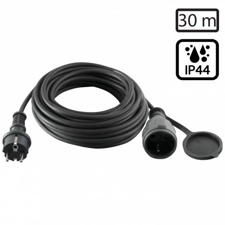 home Produžni strujni kabl, gumirani, 1 utičnica, 30 m, H05RR-F - NV 5-30/G