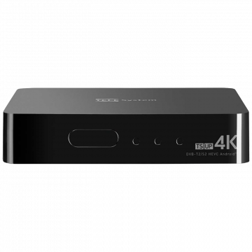 TELE System Prijemnik combo, Android , DVB-S2/T2, 4K, HEVC/10 bit - TS UP4K