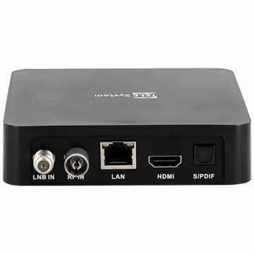 TELE System Prijemnik combo, Android , DVB-S2/T2, 4K, HEVC/10 bit - TS UP4K