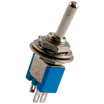 home Prekidač, KIP, 250 V~/ 3 A, 13 x 8 x Ø 6 mm, 2 položaja - ST 302