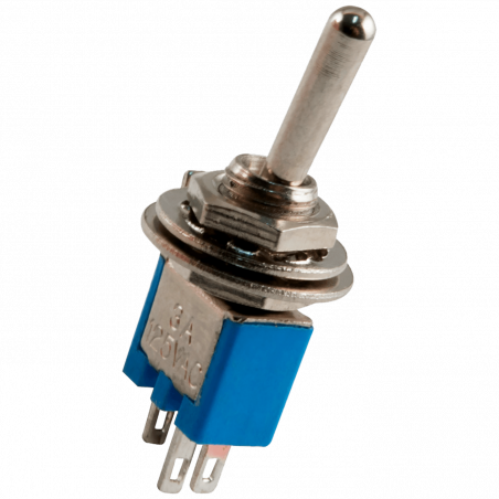 home Prekidač, KIP, 250 V~/ 3 A, 13 x 8 x Ø 6 mm, 2 položaja - ST 302