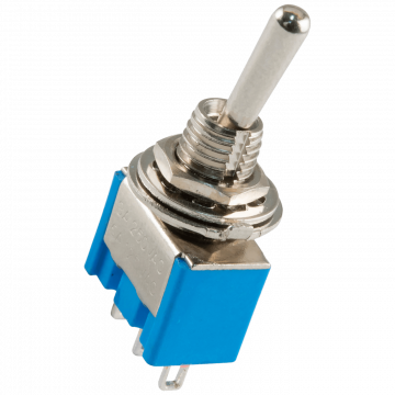 home Prekidač, KIP, 250 V~/ 3 A, 13 x 8 x Ø 6 mm, 3 položaja - ST 303