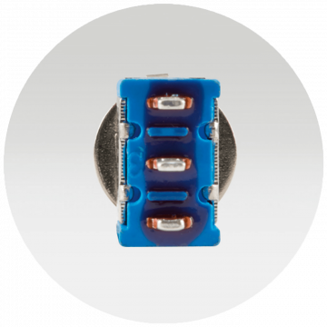 home Prekidač, KIP, 250 V~/ 3 A, 13 x 8 x Ø 6 mm, 3 položaja - ST 303