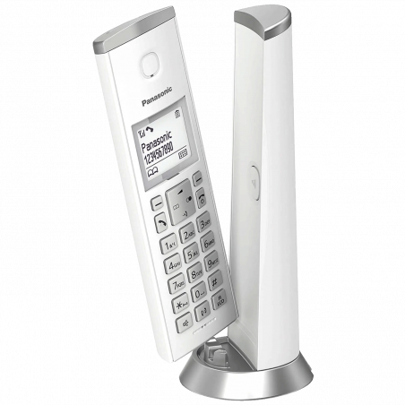 Panasonic Telefon bežični, DECT/GAP, 1.5" LED display, bijela - KX-TGK210FXW