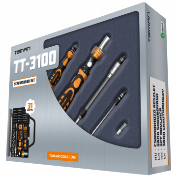 Toman Set alata, za precizne popravke,  31 kom - TT-3100
