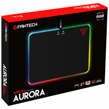 Fantech Podloga za miš, 355 x 255 x 6 mm, RGB - MPR350 Aurora