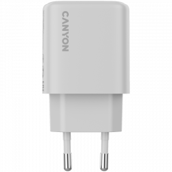 CANYON OnCharge 250 punjač 25W sa 1xUSB-C PD, EU utikač, bijeli