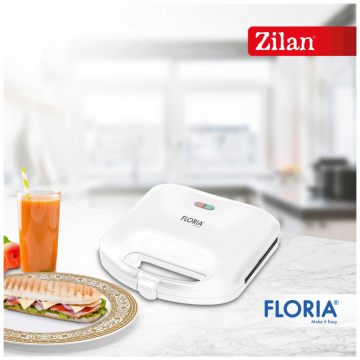 Floria Sendvič Toster, LED indikator, 750 W - ZLN0830