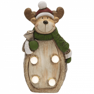home Dekorativna rasveta, LED keramička figura, sob - KDC 17