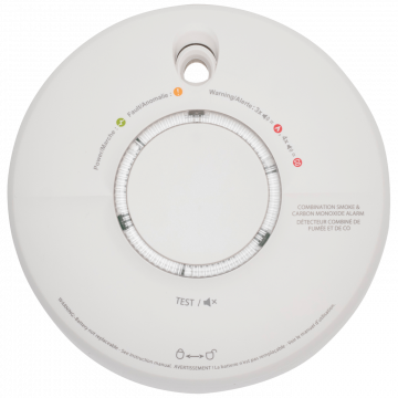 FireAngel Detektor, kombinirani, Carbon monoxide / dim - SCB10-INT