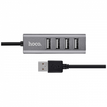 hoco. Konverter HUB USB 2.0 to 4 x USB2.0 - HB1