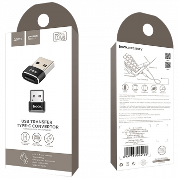 hoco. Adapter USB-A to type C - UA6