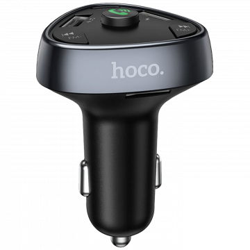 hoco. FM modulator, Bluetooth, 12/24 V, 2xUSB, 1xtype C, PD 18W - E51 Road treasure